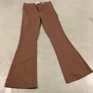 y2k brown bell bottom Jeans 27x30
